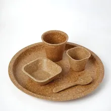 Dinner combo set — plate, bowl, and cup